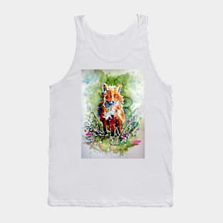 Red fox Tank Top